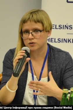 Альона Луньова, юрист ініціативи «Восток-SOS»