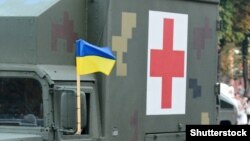 Ілюстративне фото: авто для надання медичної допомоги під час військовго параду в Києві, 24 серпня 2018 року