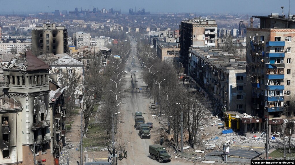 Російські війська взяли Маріуполь у блокаду в березні 2022 року (архівне фото)