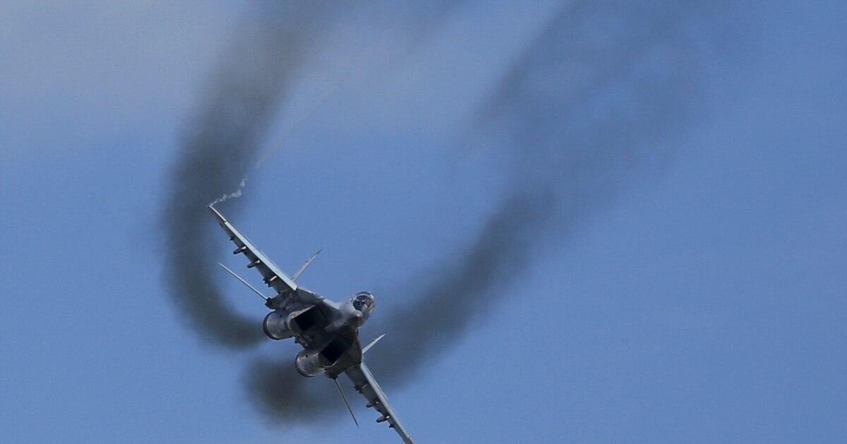 ГУР повідомляє про знищення російського винищувача МіГ-29 у Криму