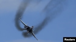 За даними ГУР, у ніч на 4 грудня на території військового аеродрому «Кача» в Криму українські військові вразили російський винищувач МіГ-29. Фото архівне 