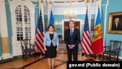 Întrevederea prim-ministrei Natalia Gavrilița cu secretarul de stat american, Antony Blinken, Washington 2022