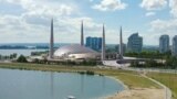 Казанда Кырлай паркында төзеләсе Җәмигъ мәчет проекты, авторы - Айвар Саттаров