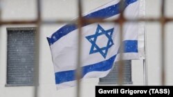 Вид на здание посольства Израиля в Москве