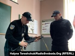 Практичні заняття курсантів Луганського університету внутрішніх справ в Івано-Франківську