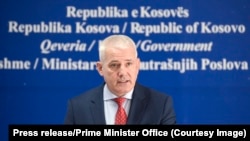 Ministri i Punëve të Brendshme të Kosovës, Xhelal Sveçla. 
