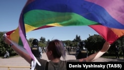 Митинг ЛГБТ-активистов (Архивное фото)