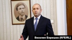 бугарскиот претседател Румен Радев 