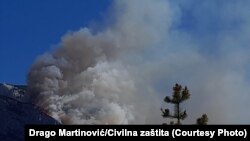 Oružane snage BiH gase požar na planini Čvrsnici, na jugozapadu BiH