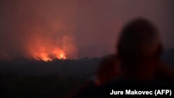 Пожар во Словенија