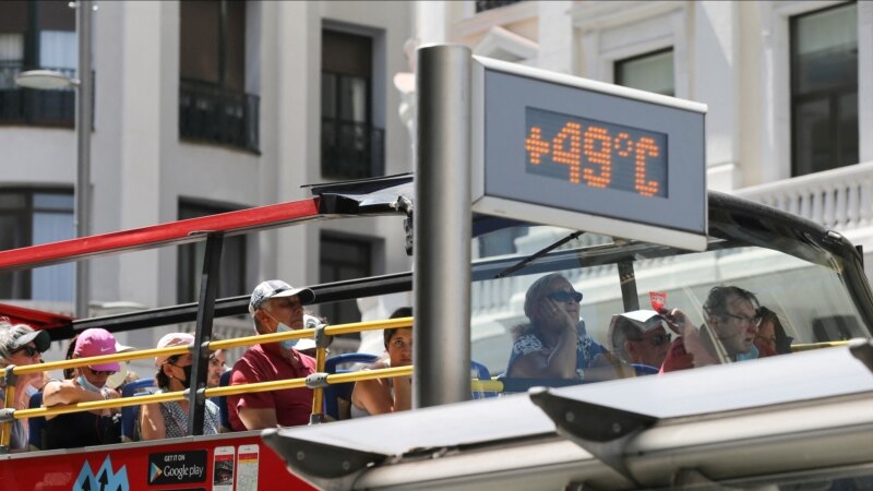 Ekstremne temperature u Španjolskoj