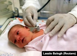 In 2023, live births in Hungary reached a historic low. (file photo)