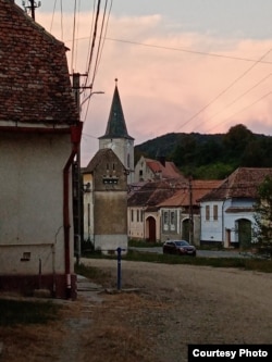 Деревня Рикиш в Трансильвании