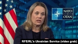 U.S. Ambassador to NATO Julianne Smith (file photo)
