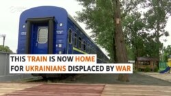 This Train Is Now Home For Ukrainians Displaced By War