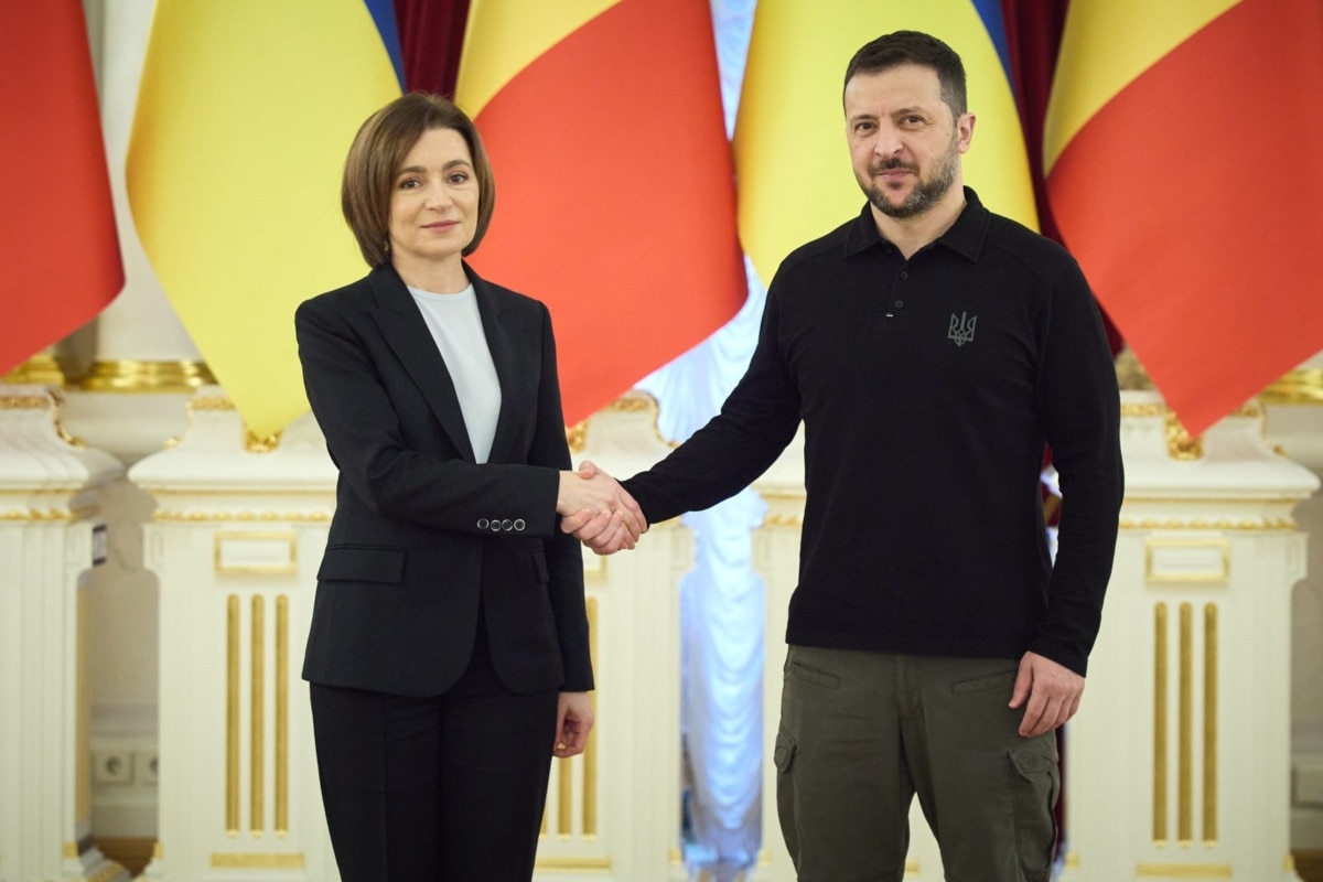 Зеленський прибув до Молдови, яка відзначає День незалежності