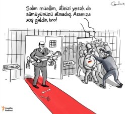 Səlim Müslümov azadlıqda