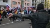 Пророссийская демонстрация в Германии весной 2022 года