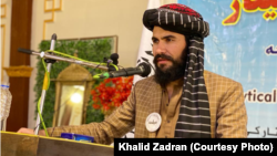  خالد ځدران سخنگوی قوماندانی امنیه طالبان در کابل