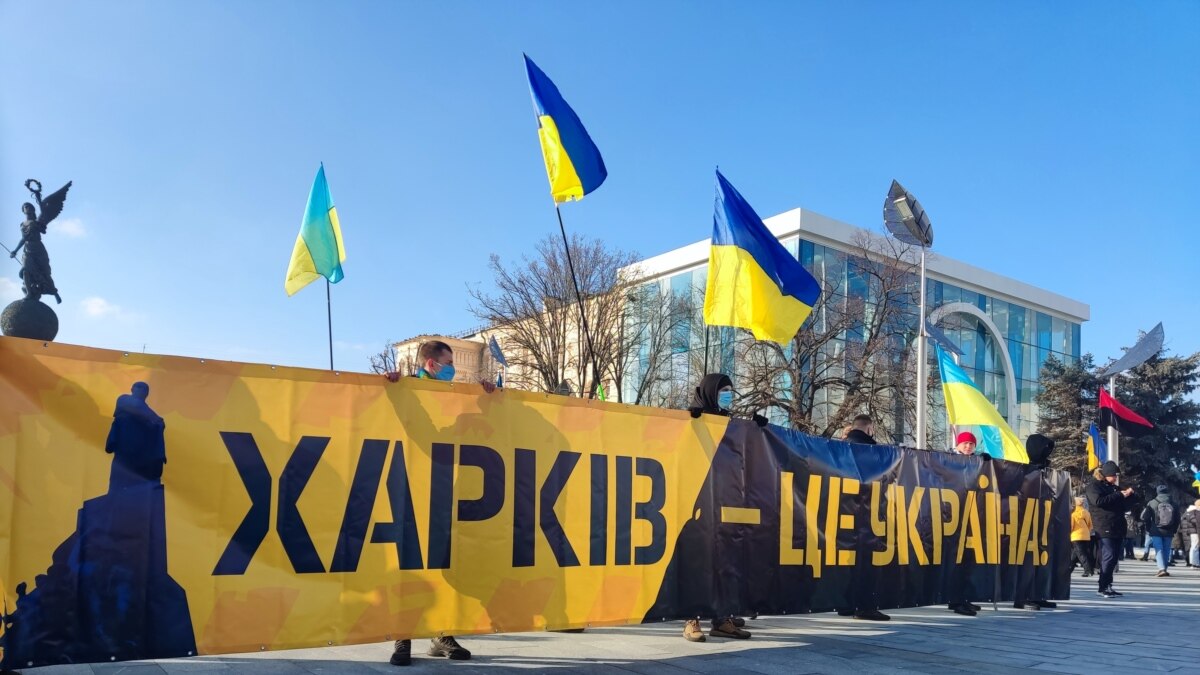 «Харків – це Україна». На Марш єдності вийшли близько 5 тисяч харків’ян