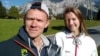 Лыжник Сергей Долидович с дочерью Дарьей, которую отстранили от участия в международных соревнованиях 