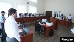 Armenia - The Supreme Judicial Council holds a hearing in Yerevan, July 26, 2021.