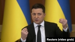 Ukrainian President Volodymyr Zelenskiy (file photo)