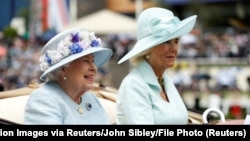 Britanska kraljica Elizabeta Druga i vojvotkinja od Kornvola Camilla, 19. jun 2019.