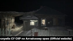 Дом в Алтайском крае, где погибли двое детей
