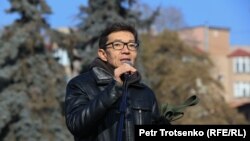 Aktiwist Galym Agheleuow (arhiw suraty)