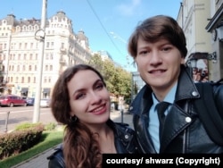 Дарья и Алексей Шварц в Киеве