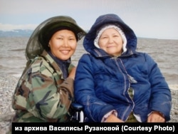 Василиса Рузанова с мамой