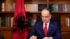 Aлбанскиот претседател Бајрам Бегај 