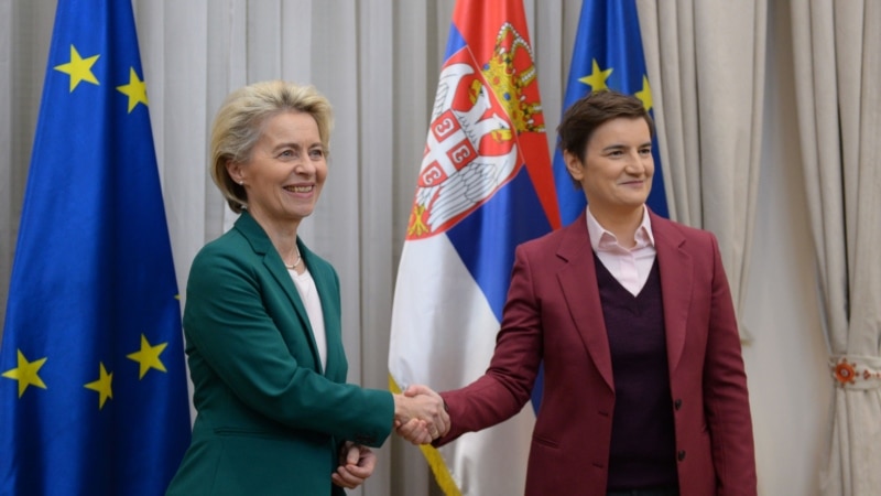 Predsjednica EK Ursula von der Lajen čestitala izbor nove vlade premijerki Srbije Ani Brnabić