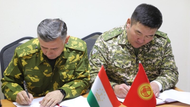 Пограничные службы Кыргызстана и Таджикистана выступили с совместным заявлением
