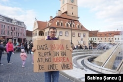 Mesaj de la marșul din Brașov.