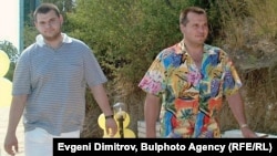  Делян Пеевски и Илия Павлов, 2002 година, една година преди убийството на Павлов. 