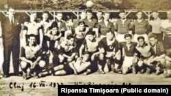 Ripensia Timișoara la obținerea titlului de campioană națională (1933).