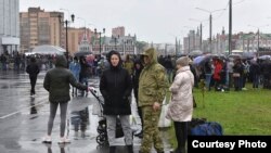 Пункт отправки жителей Марий Эл на войну в Украину