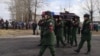 Похороны мобилизованного военнослужащего в Бурятии, 22 октября 2022 года. Иллюстративное фото