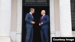 Средба на премиерите Мицотакис и Ковачевски во Атина на 13 септември 2022