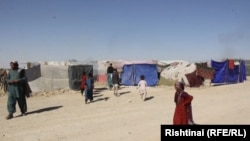 تصویر آرشیف: یک کمپ بیجا شده گان داخلی 