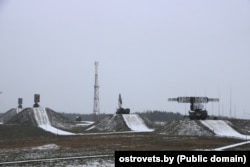Агульны выгляд вайсковай часткі 1146 зэнітна-ракетнага палка для абароны Астравецкай АЭС.