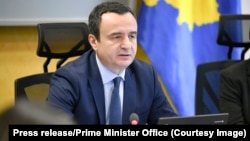 Kosovar Prime Minister Albin Kurti (file photo)