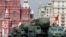 Демонстрація російських стратегічних ядерних ракет «Ярс» на Червоній площі під час підготовки до традиційного параду до Дня Перемоги. Москва, Росія. 07 травня 2019 року