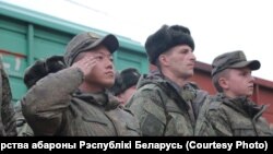Расейскія вайскоўцы па прыбыцьці ў Беларусь, восень 2022
