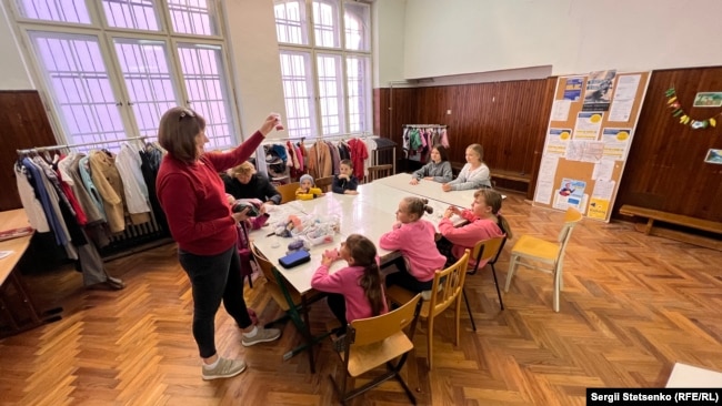 Центр для українських біженців, Прага, 2023 рік