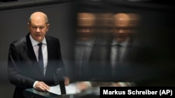 Olaf Scholz német kancellár