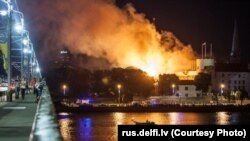 Пажар у Рыскім замку