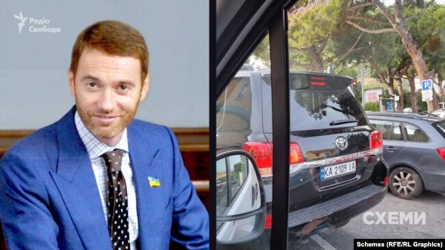 У Сен-Жан-Кап-Ферра вдалося зафіксували автівку, яка належить іще одному народному депутату від «ОПЗЖ3 – Ігорю Абрамовичу